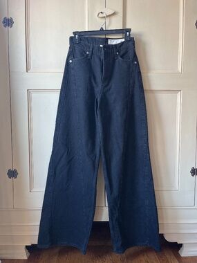 Rag and bone wide leg jeans